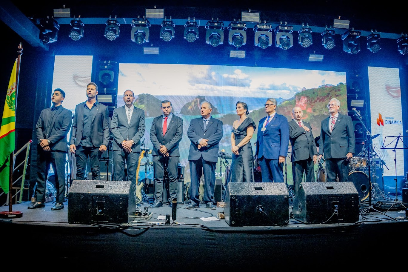 Abertura oficial no palco do Encontro de Corretores